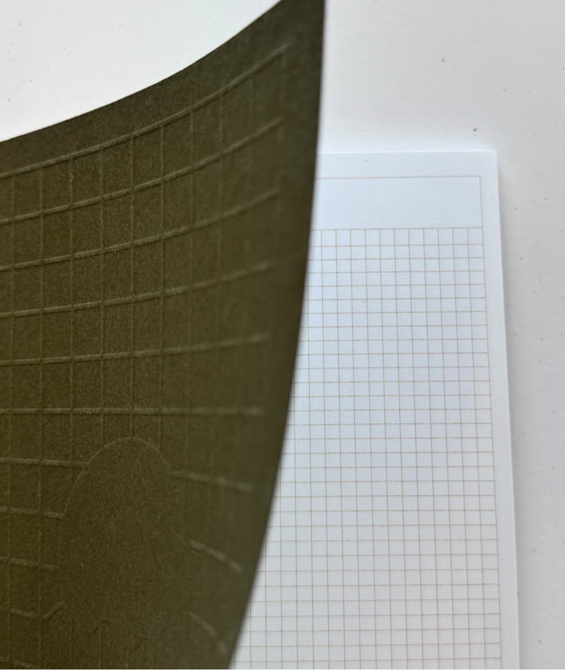 Grid notebook interior — Skylar Press